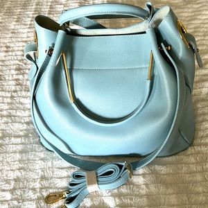 New genuine leather Italian handbag w/strap